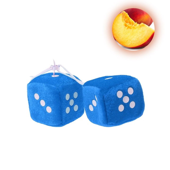 Odorizant auto Zaria, Aroma piersici, Albastru