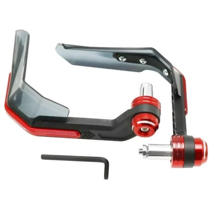 Protectii pentru maini si manere pentru motociclete HW-0302R Culoare rosu