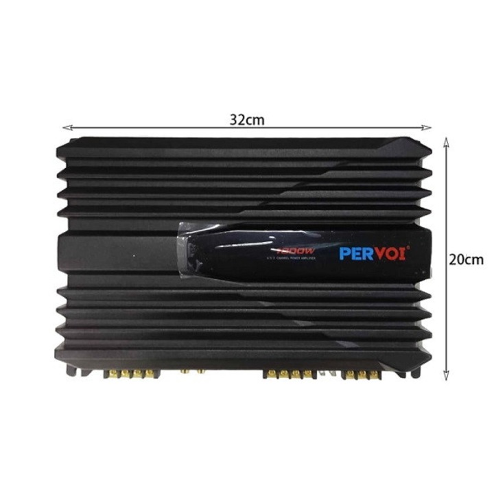 Subwoofer auto CTC-9400, 4 canale, 1000W, 42x25x7cm, 2,602kg