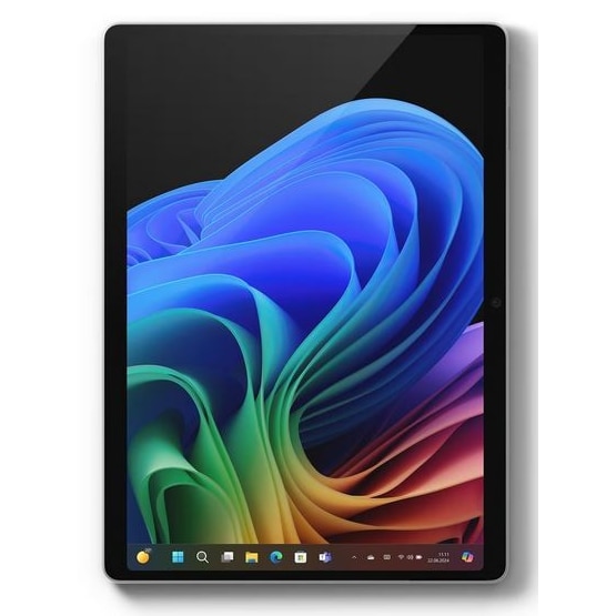 Tableta Microsoft Surface Pro 11 Copilot+PC, 13 inch, procesor Qualcomm Snapragon X Plus, 16GB RAM, 256GB SSD, Windows 11 Home, Argintiu