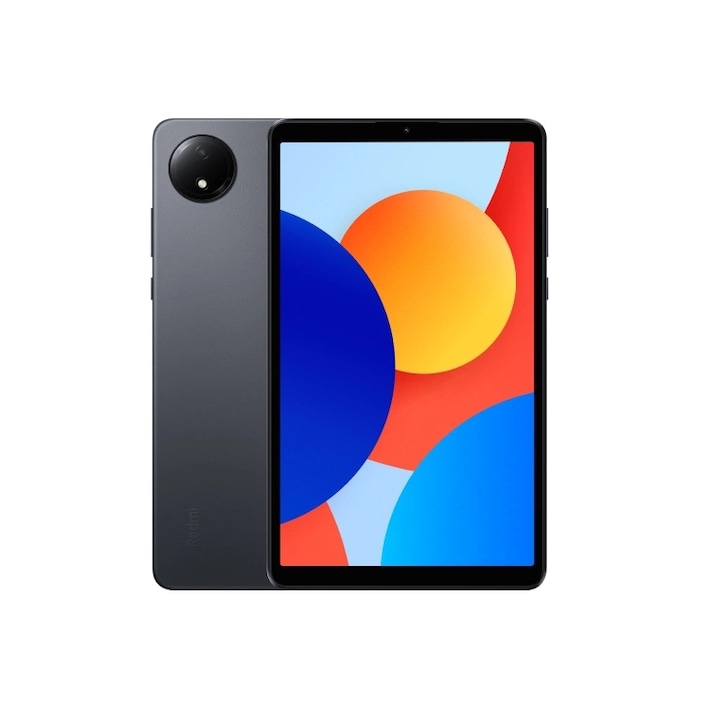 Таблет Xiaomi Redmi Pad SE 8.7, процесор MediaTek Helio G85, 8.7" LCD екран, 4GB RAM, 128GB флаш, 8MP, Wi-Fi, Bluetooth, FM, Hyper OS сив