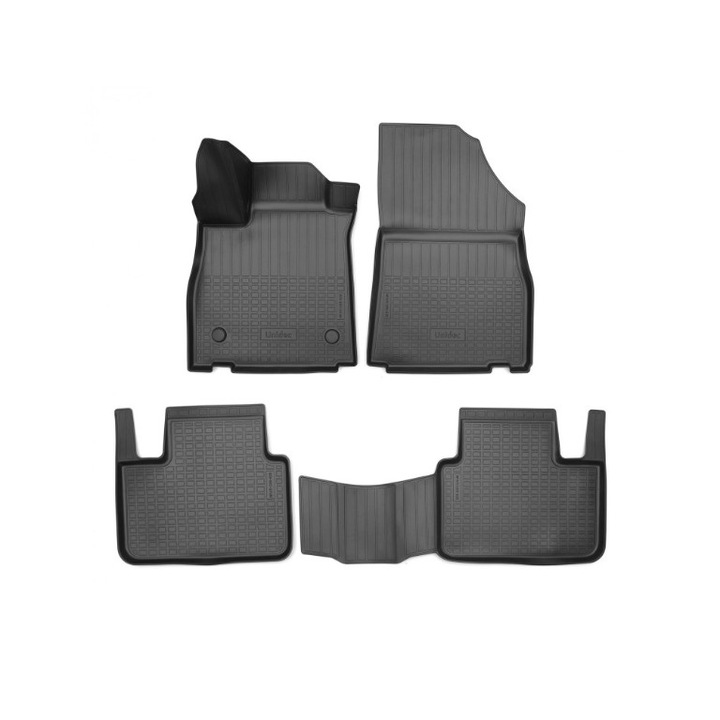 Set covorase auto pentru RENAULT Talisman 2015-2022, 5 bucati tip tavita- 3D 3780/ A50
