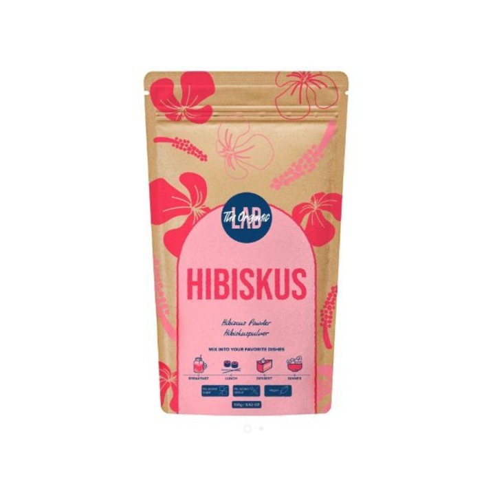 Pudra de HIBISCUS OrganicLab – 100g