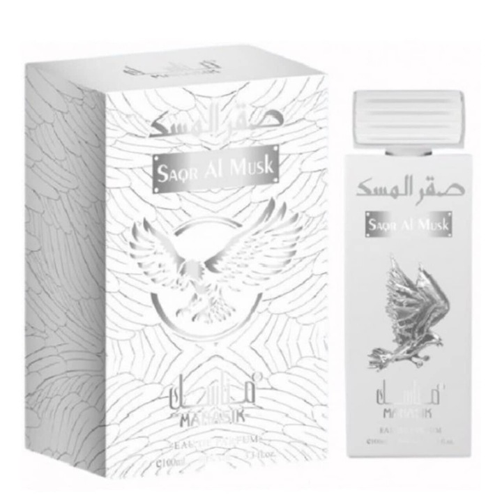 Мъжки парфюм, Manasik, SAQR al MUSK Унисекс Парфюм, 100мл