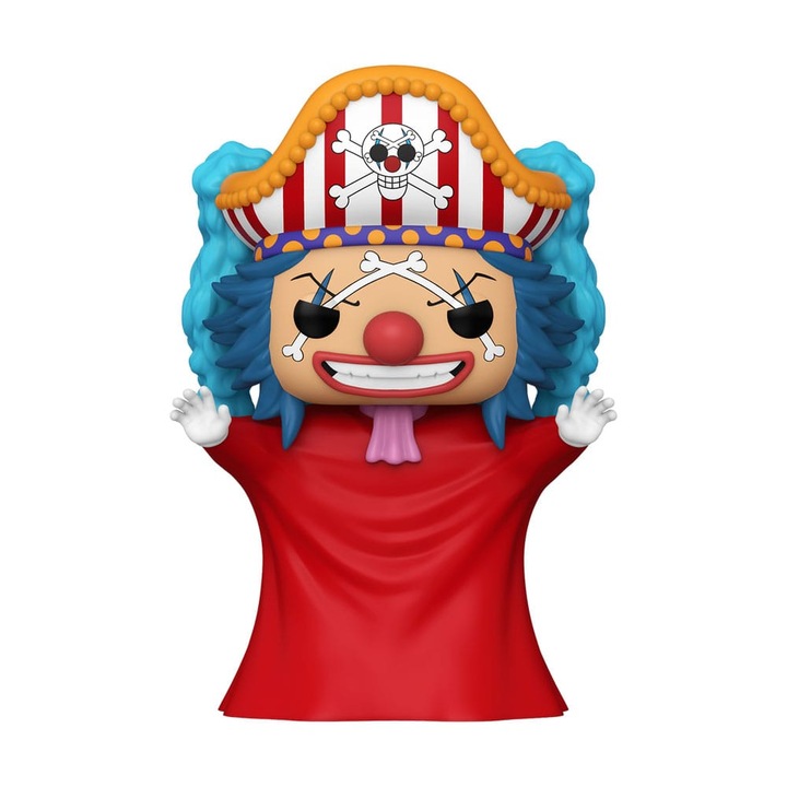 Фигурка Funko Pop, Movies, One Piece, Buggy, Post Time-Skip, Exclusive, 9 cm, Многоцветен