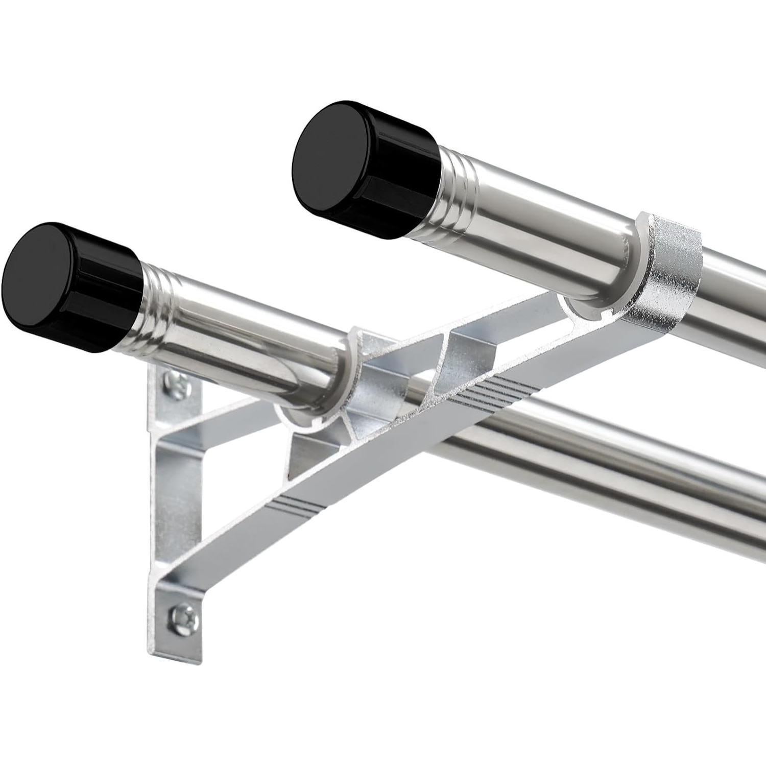 Achim Asta Per Tende In Metallo Ilana – Regolabile Da 60 A 100 Cm – Set Completo - 5