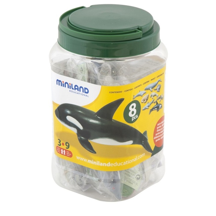 Animale marine set de 8 figurine - Miniland
