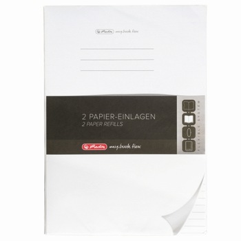 Set 5 rezerve caiet Herlitz MyBook Flex, A4, 40 file, dictando Set 5 rezerve caiet Herlitz MyBook Flex, A4, 40 file, dictando