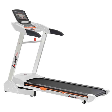 Banda de alergat electrica Actuell DT1430F, putere maxima motor 4cp, greutate suportata 120kg, 15 nivele inclinare, viteza 1-16km/h, Bluetooth, aplicatie iOS/Android