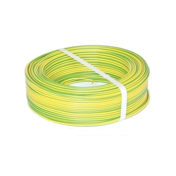 Conductor cupru rigid Fy 10 (H07V-U) - Galben/Verde Conductor cupru rigid Fy 10 (H07V-U) - Galben/Verde
