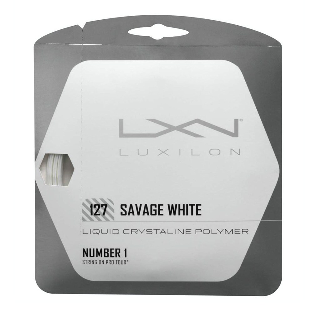 Racordaj tenis Wilson Savage 127, Alb