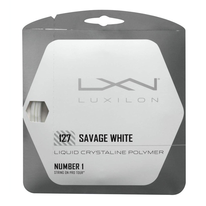 Racordaj tenis Wilson Savage 127, Alb