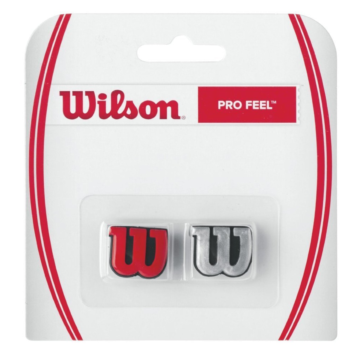 Antivibrator Wilson Pro Feel, Rosu/Gri