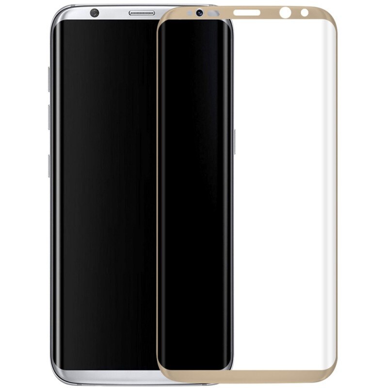 Folie sticla 3D Full Samsung Galaxy S8 GOLD