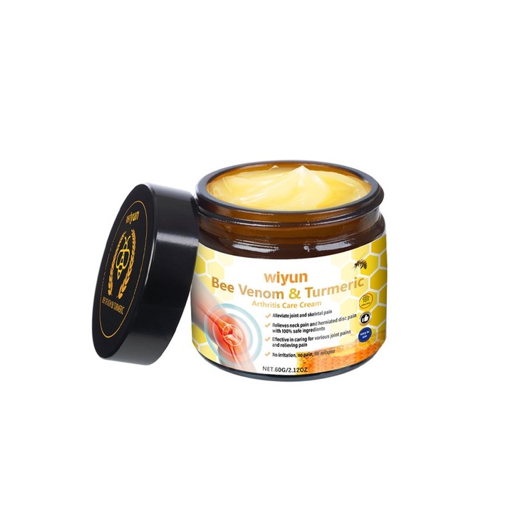 Crema pentru artrita Wiyun, 60g, pentru masaj articulatii, 5.1x5.1x4.9cm