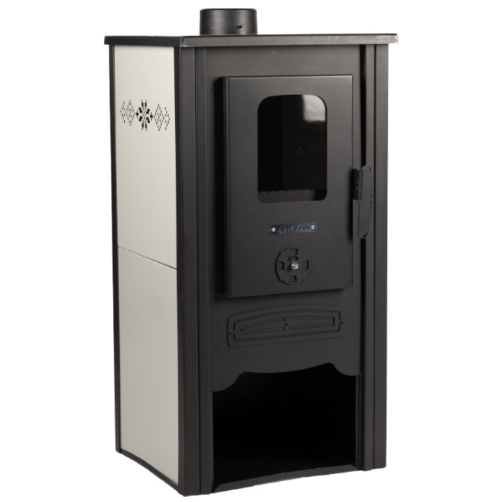 Semineu pe Lemne cu Perete Dublu Evotools Plus / P[kW]: 8