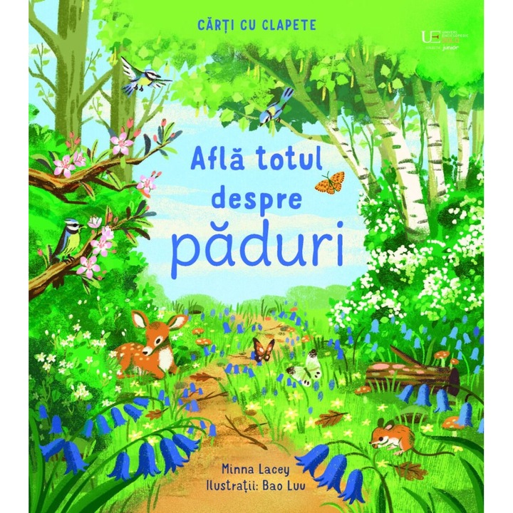 Afla totul despre paduri, Carte cu clapete, Usborne Books