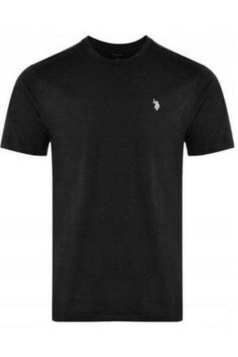 Мъжка тениска, US Polo Assn, памук, черно, 3XL INTL
