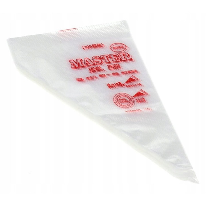 Set 100 pungi de patiserie, unica folosinta, PrzydaSie, 36x24cm, transparent