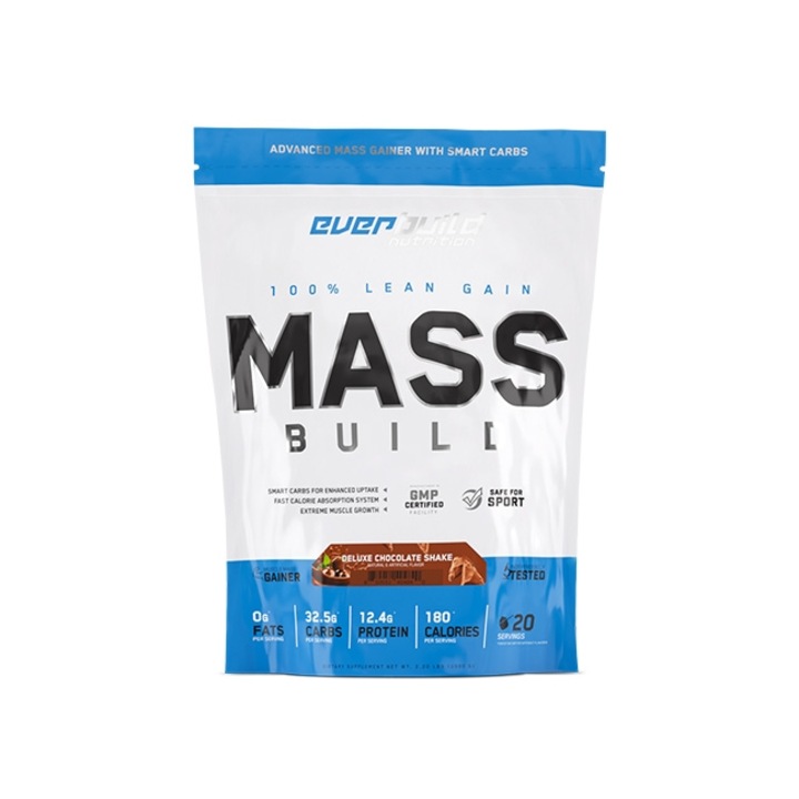 Суроватъчен протеин, Everbuild Mass Build Gainer протеин на прах, Pina Colada, 1000 g