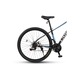 Bicicleta MTB de munte Carpat JSX2959, cadru din Aluminiu cu cabluri integrate, echipare Shimano, suspensie fata, roata 29 inch, frana disc fata/spate, 21 viteze, negru cu albastru