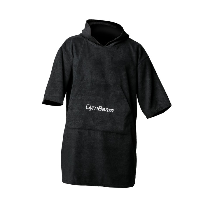 Prosop poncho Terry Black, GymBeam