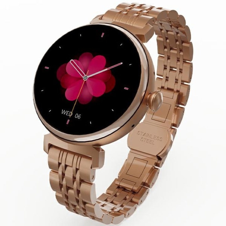 Smartwatch HiFuture Aura, rozogold, 1.04", IP68, set complet
