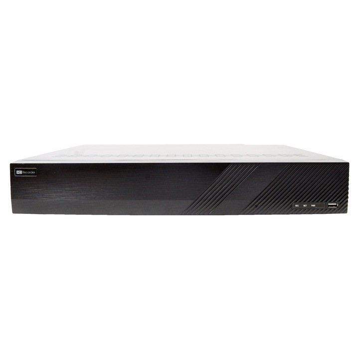 NVR PNI House 3316H4 с IP 16CH POE 12MP, 4K изход, мрежова честотна лента 192Mbps/192Mbps, 2 x HDMI, 2 x Gigabit LAN, SATA x 4, E-SATA x 1