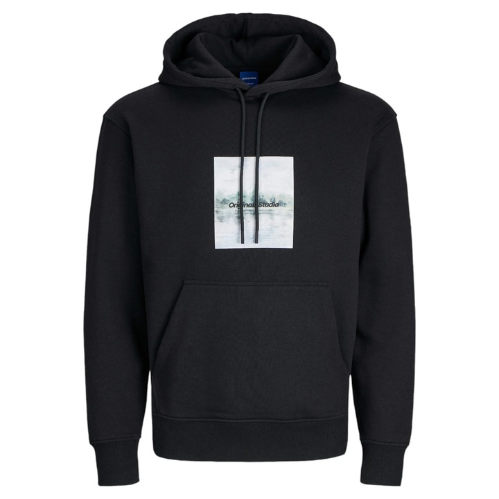 Hanorac JACK &JONES Vesterbro Newton Box 37731, Negru