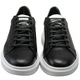 Sneakers barbati piele Adam Ng+Alb