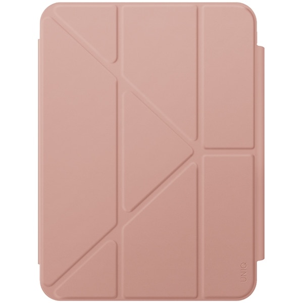 Husa tableta UNIQ Camden Click, roz, pentru iPad Air 2024, cu functie de suport