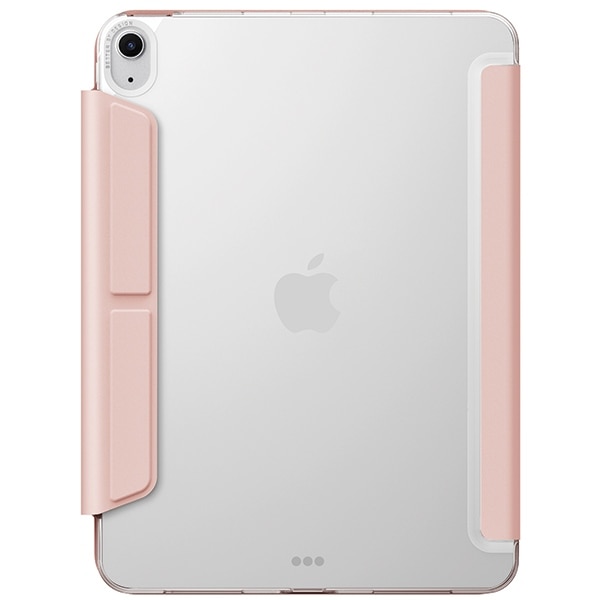 Husa tableta UNIQ Camden Click, roz, pentru iPad Air 2024, cu functie de suport
