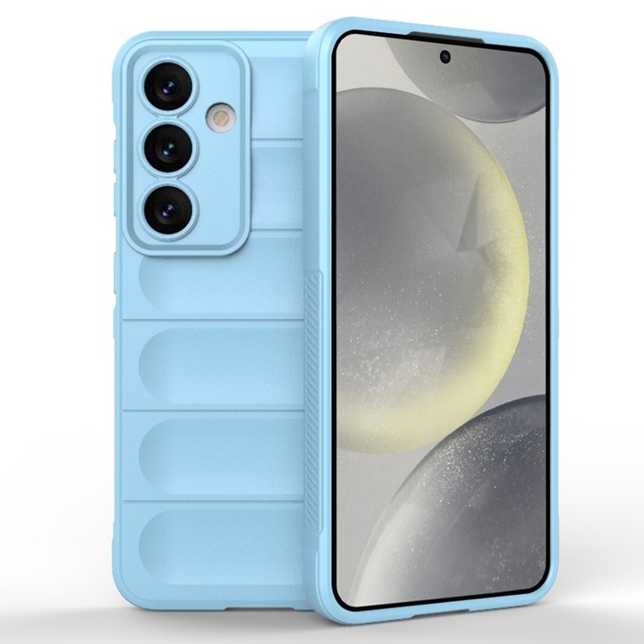 Кейс за Samsung Galaxy S24 FE - Techsuit Magic Shield - Син