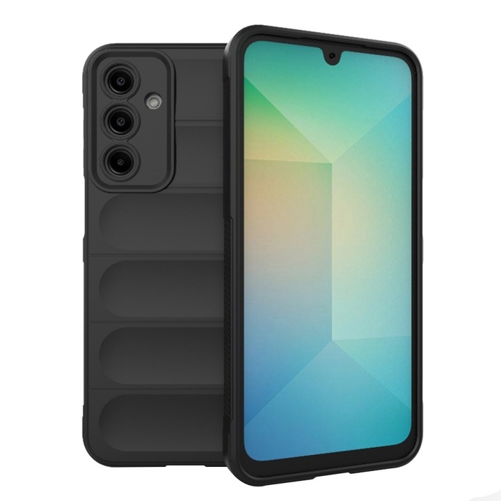Samsung Galaxy A16 4G / A16 5G kompatibilis tok - Techsuit Magic Shield - fekete