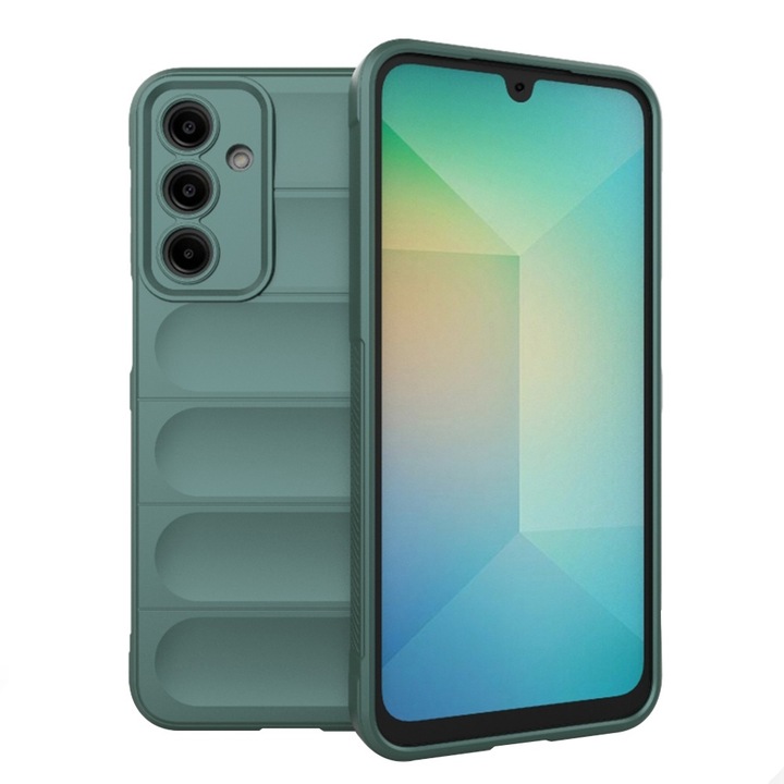 Samsung Galaxy A16 4G / A16 5G kompatibilis tok - Techsuit Magic Shield - zöld