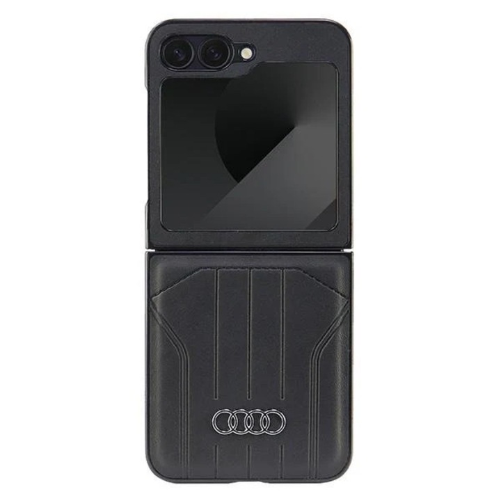 Audi MagSafe tok Samsung Galaxy Z Flip 6-hoz, fekete