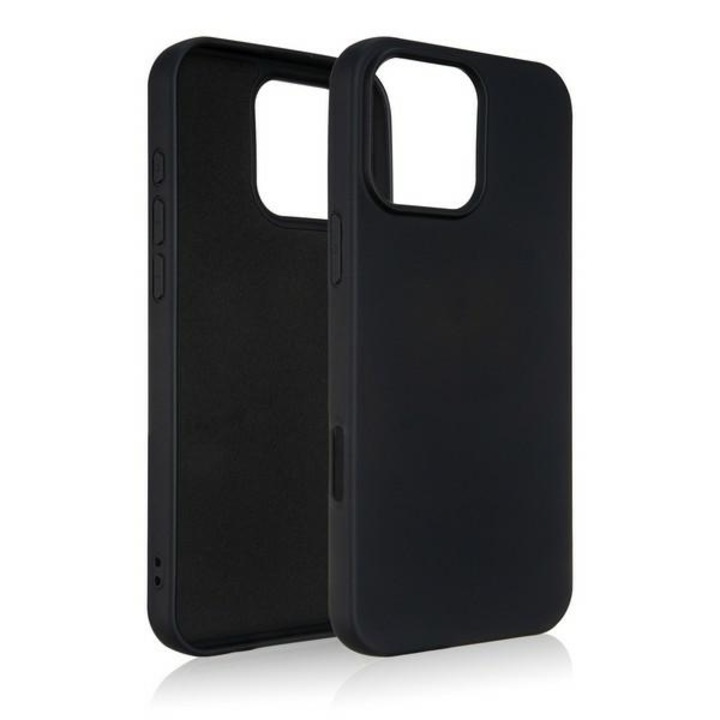 Beline Etui Silicone iPhone 16 Pro Max 6.9" készülékhez tok fekete