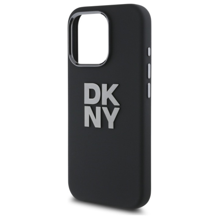 Husa premium pentru iPhone 16 Pro Max DKNY Pattern Energy - Negru electric