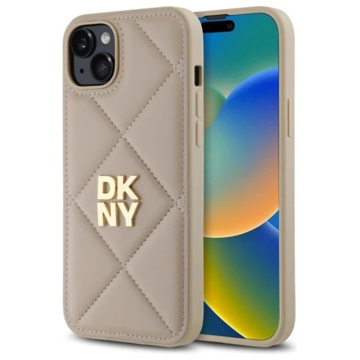 Husa pentru iPhone 15 Plus, TPU, Bej
