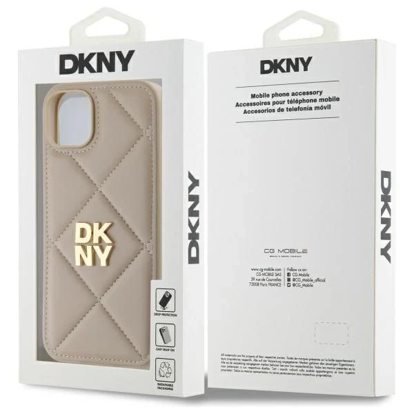 Husa pentru iPhone 15 Plus, TPU, Bej