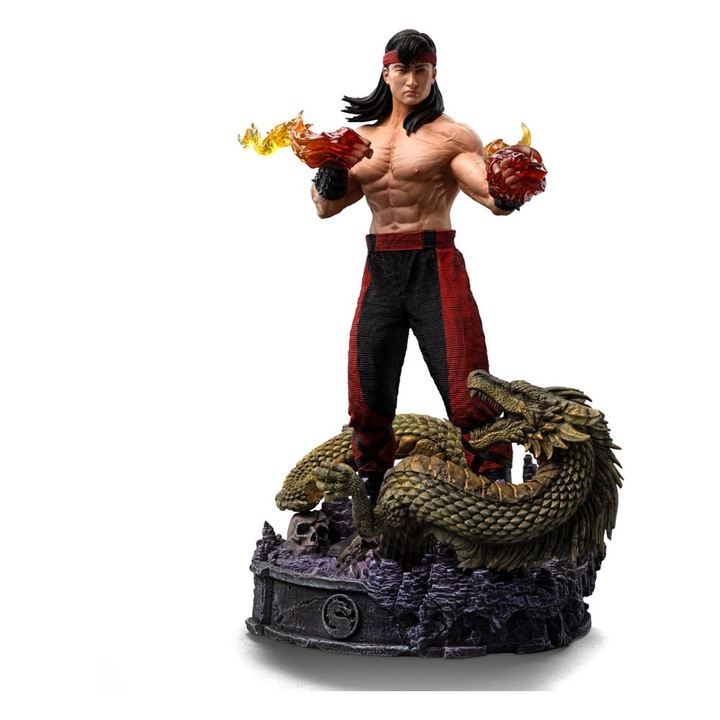 Figurina Liu Kang 23 cm, Premium Collectibles, Mortal Kombat, multicolor