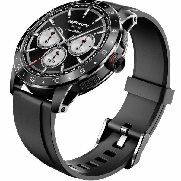 Ceas inteligent HiFuture Flex2, negru, 1.39