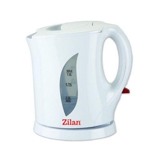 Cana fierbator Zilan, 1650 W,1 Litru, Alb