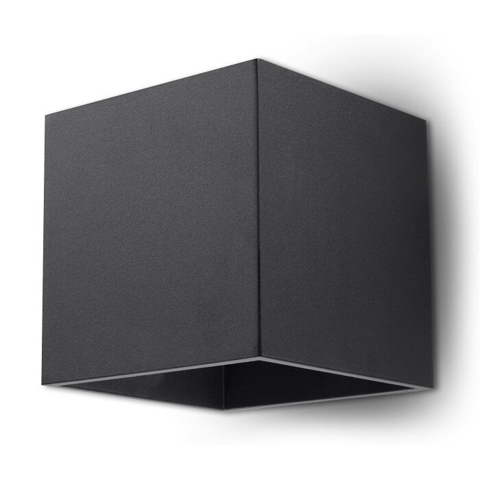 Aplica Sollux Lighting Quand 1, G9, 1x40 W, Loft Design, Negru