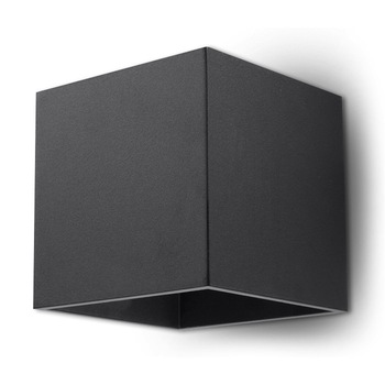 Aplica Sollux Lighting Quand 1, G9, 1x40 W, Loft Design, Negru Aplica Sollux Lighting Quand 1, G9, 1x40 W, Loft Design, Negru
