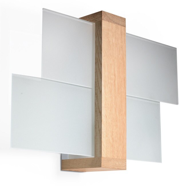 Aplica Sollux Lighting FENIKS, E27, 60W, Alb/Maro