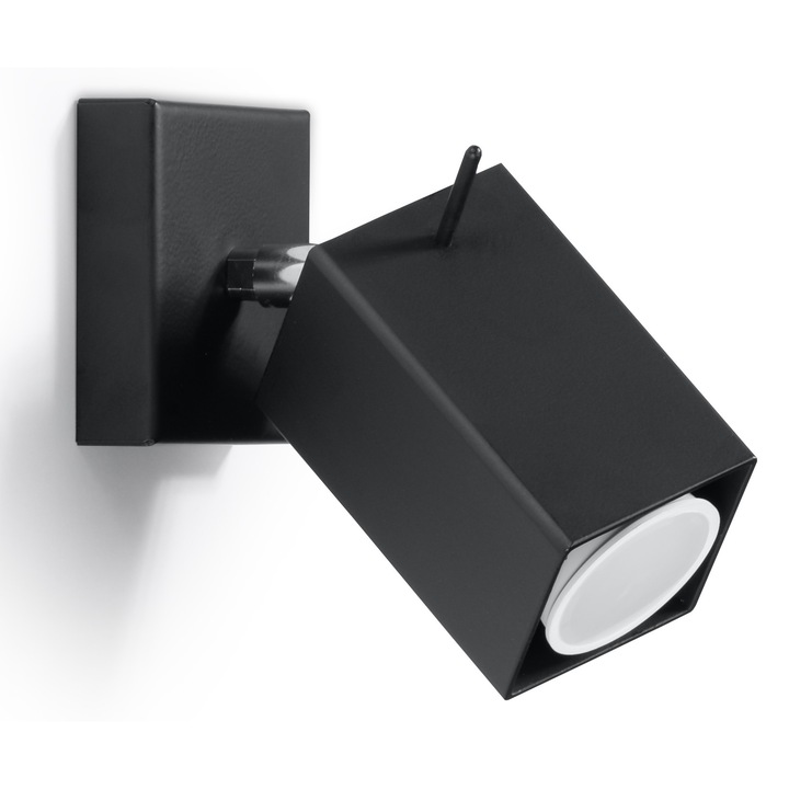 Аплик Sollux Lighting Merida GU10, Loft Design, черен