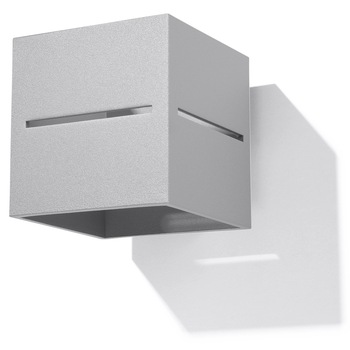Aplica Sollux Lighting Lobo, 1x40 W, Gri Aplica Sollux Lighting Lobo, 1x40 W, Gri