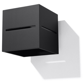 Aplica Sollux Lighting Lobo, 1x40 W, Negru Aplica Sollux Lighting Lobo, 1x40 W, Negru
