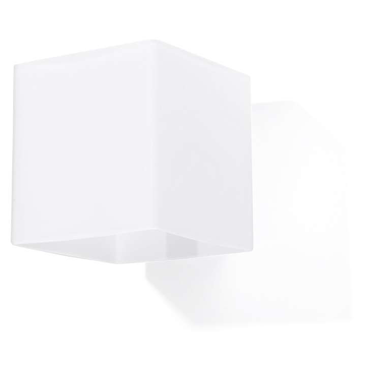 Стенна лампа Sollux Lighting Rico, 1x40 W, бяла
